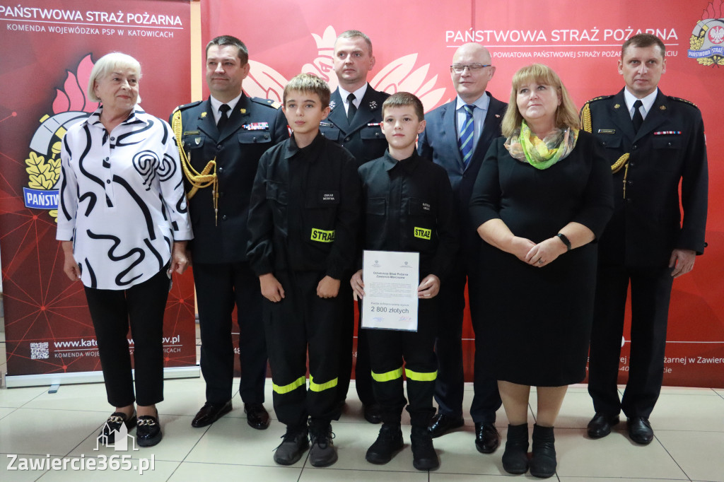 Fotorelacja - Wręczenie Promes Dotacji OSP MDP Ryczów