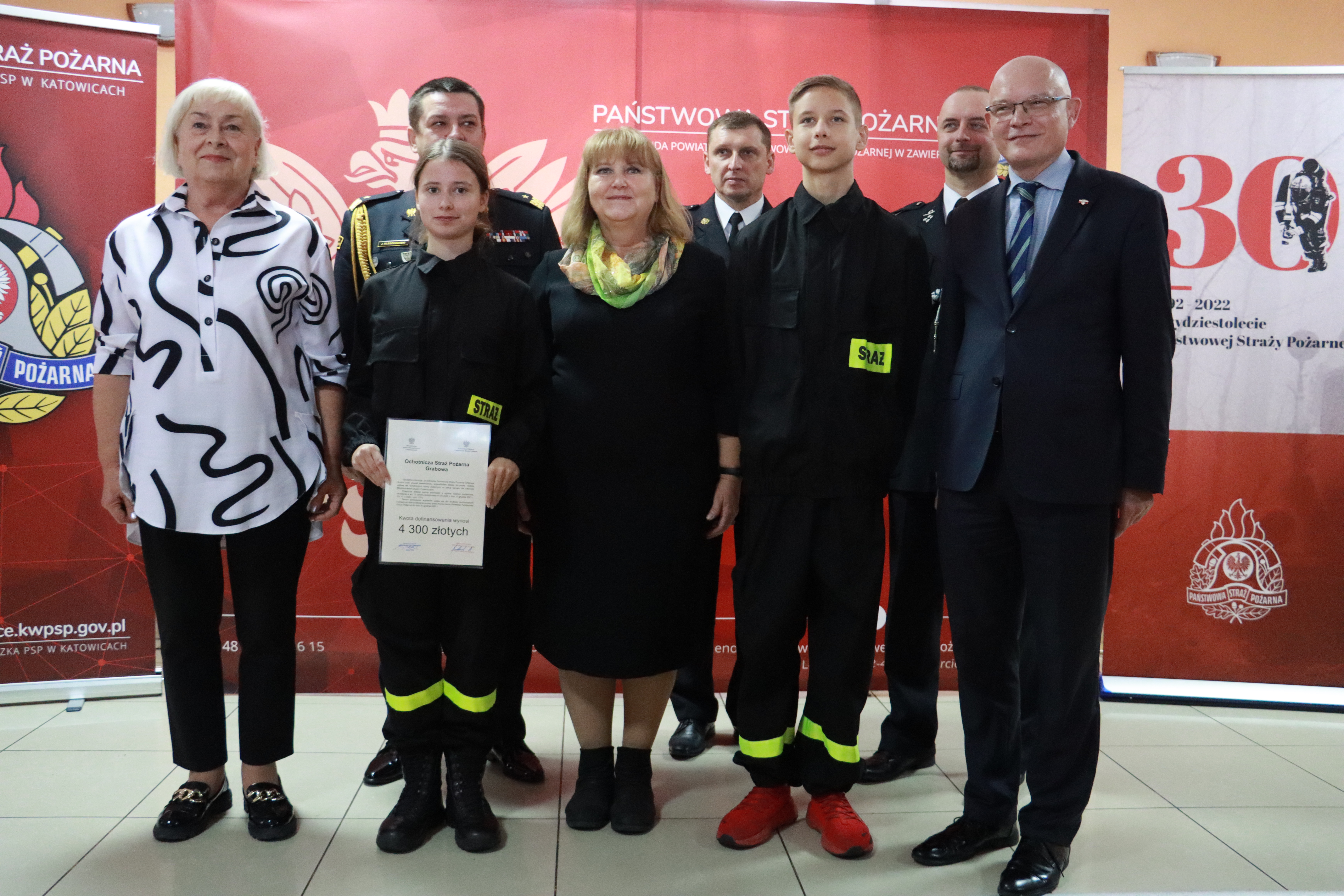 Fotorelacja - Wręczenie Promes Dotacji OSP MDP Ryczów