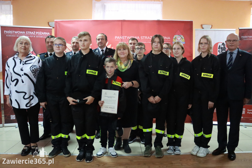 Fotorelacja - Wręczenie Promes Dotacji OSP MDP Ryczów