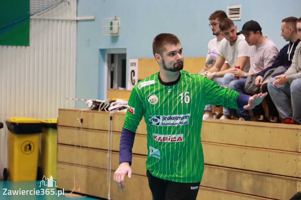 W piątej kolejce pierwszoligowych rozgrywek wygrywamy z ASPR Zawadzkie 38-28