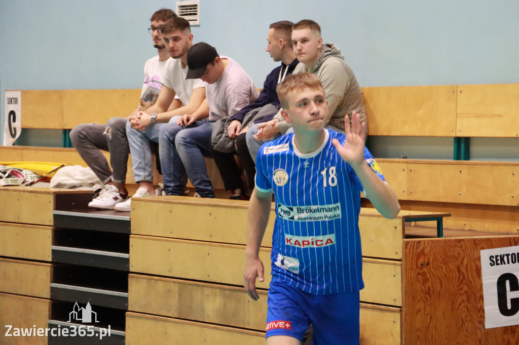 W piątej kolejce pierwszoligowych rozgrywek wygrywamy z ASPR Zawadzkie 38-28