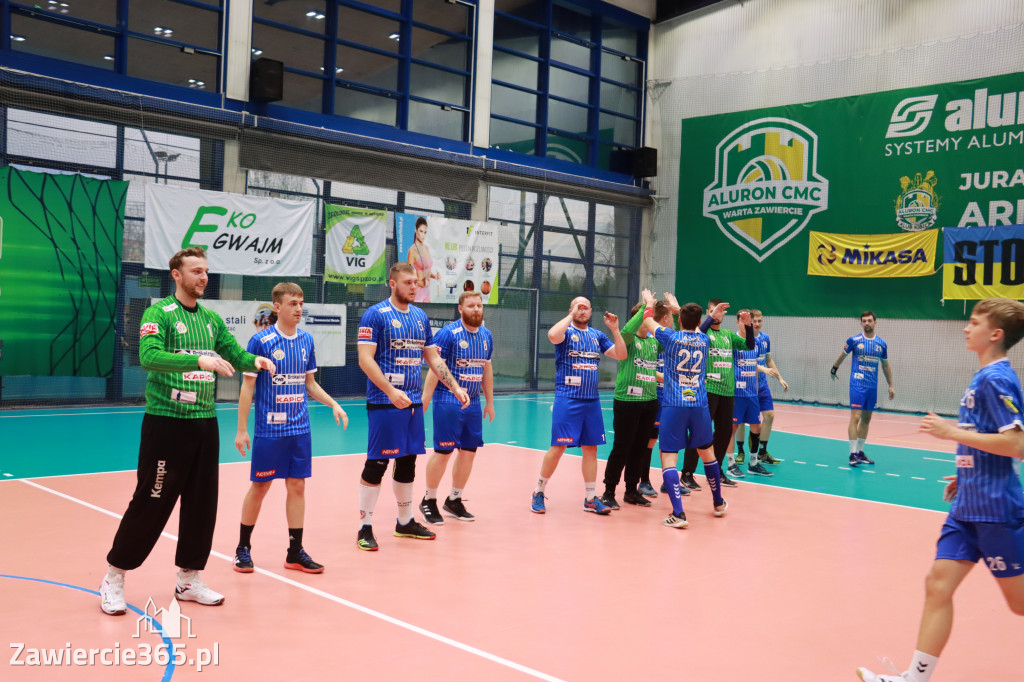 W piątej kolejce pierwszoligowych rozgrywek wygrywamy z ASPR Zawadzkie 38-28