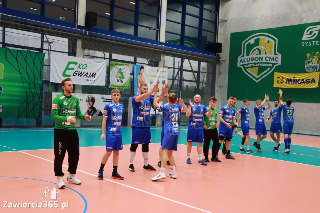 W piątej kolejce pierwszoligowych rozgrywek wygrywamy z ASPR Zawadzkie 38-28