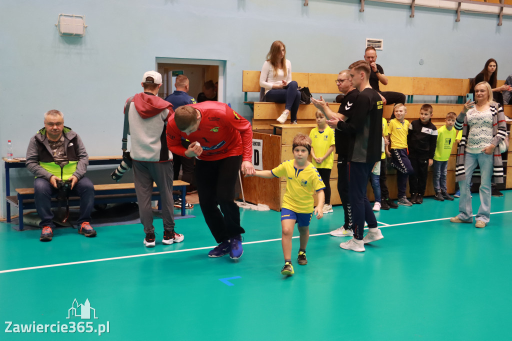 W piątej kolejce pierwszoligowych rozgrywek wygrywamy z ASPR Zawadzkie 38-28
