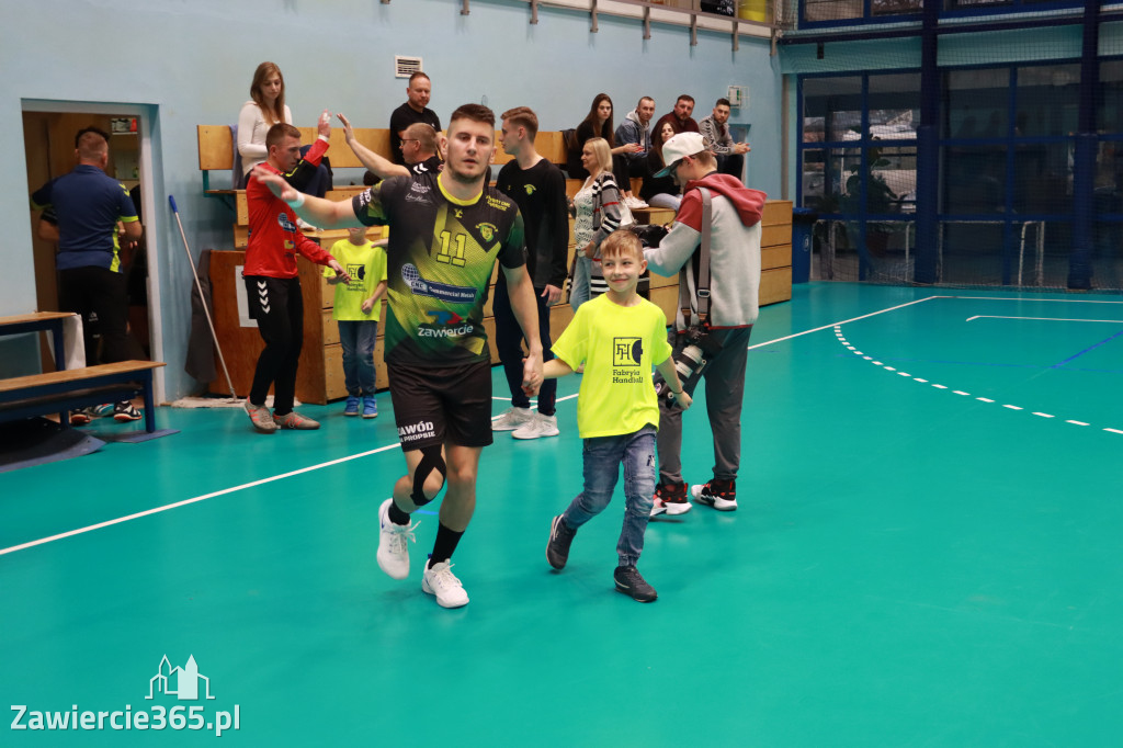 W piątej kolejce pierwszoligowych rozgrywek wygrywamy z ASPR Zawadzkie 38-28