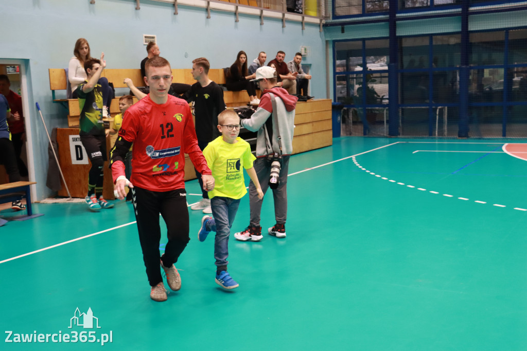 W piątej kolejce pierwszoligowych rozgrywek wygrywamy z ASPR Zawadzkie 38-28