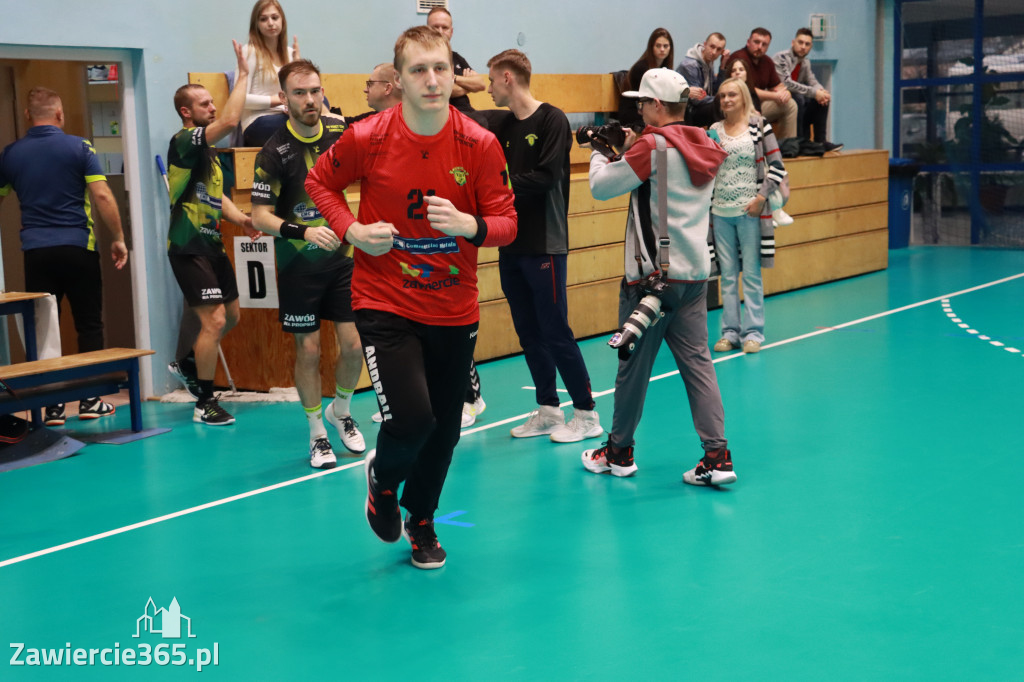 W piątej kolejce pierwszoligowych rozgrywek wygrywamy z ASPR Zawadzkie 38-28