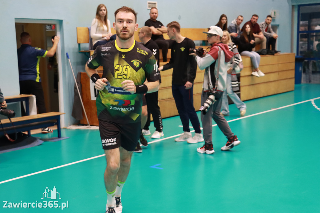 W piątej kolejce pierwszoligowych rozgrywek wygrywamy z ASPR Zawadzkie 38-28