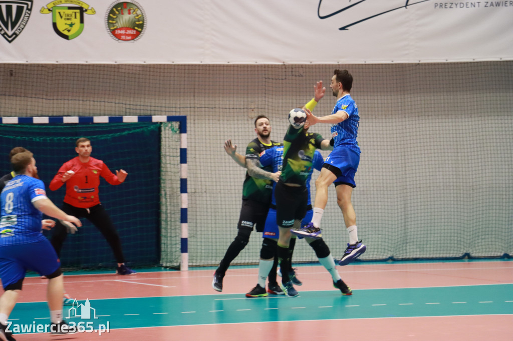 W piątej kolejce pierwszoligowych rozgrywek wygrywamy z ASPR Zawadzkie 38-28