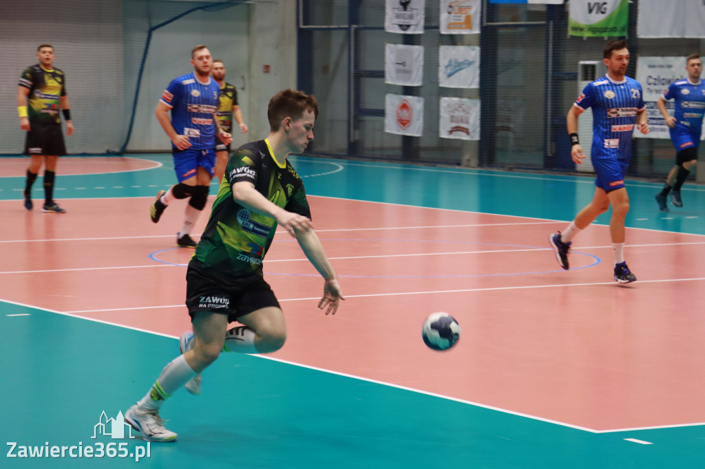 W piątej kolejce pierwszoligowych rozgrywek wygrywamy z ASPR Zawadzkie 38-28