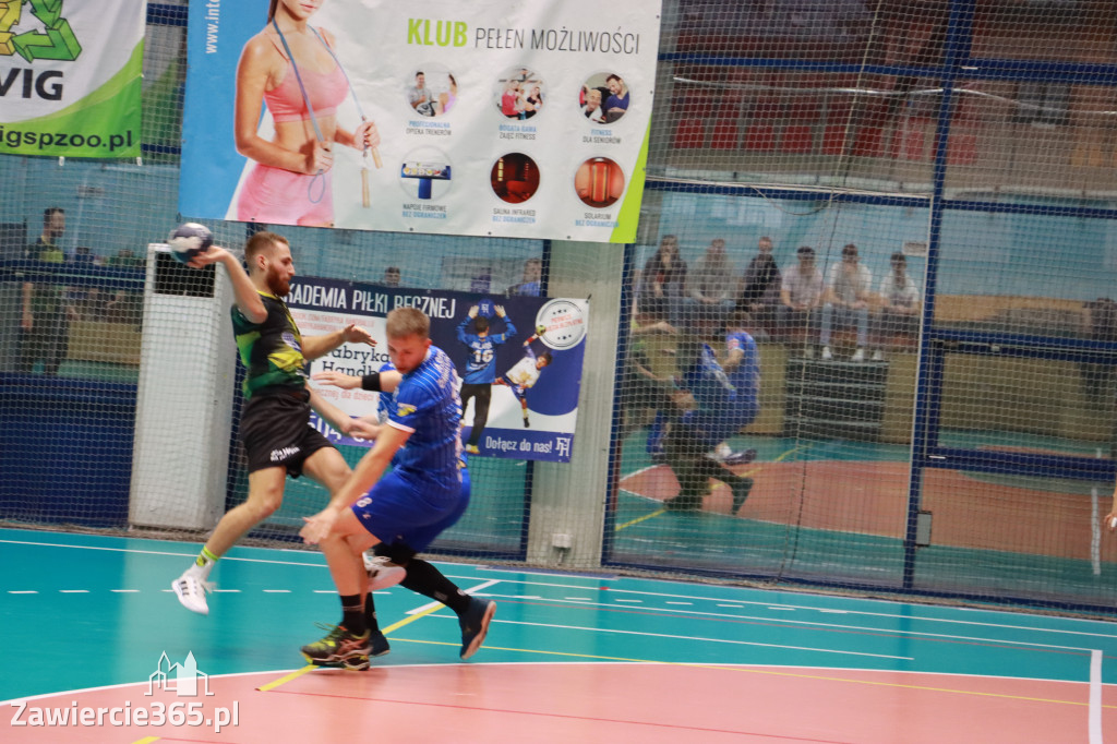 W piątej kolejce pierwszoligowych rozgrywek wygrywamy z ASPR Zawadzkie 38-28