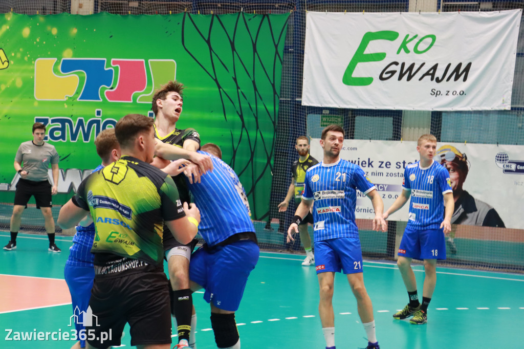 W piątej kolejce pierwszoligowych rozgrywek wygrywamy z ASPR Zawadzkie 38-28