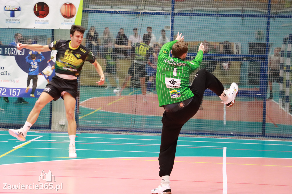 W piątej kolejce pierwszoligowych rozgrywek wygrywamy z ASPR Zawadzkie 38-28