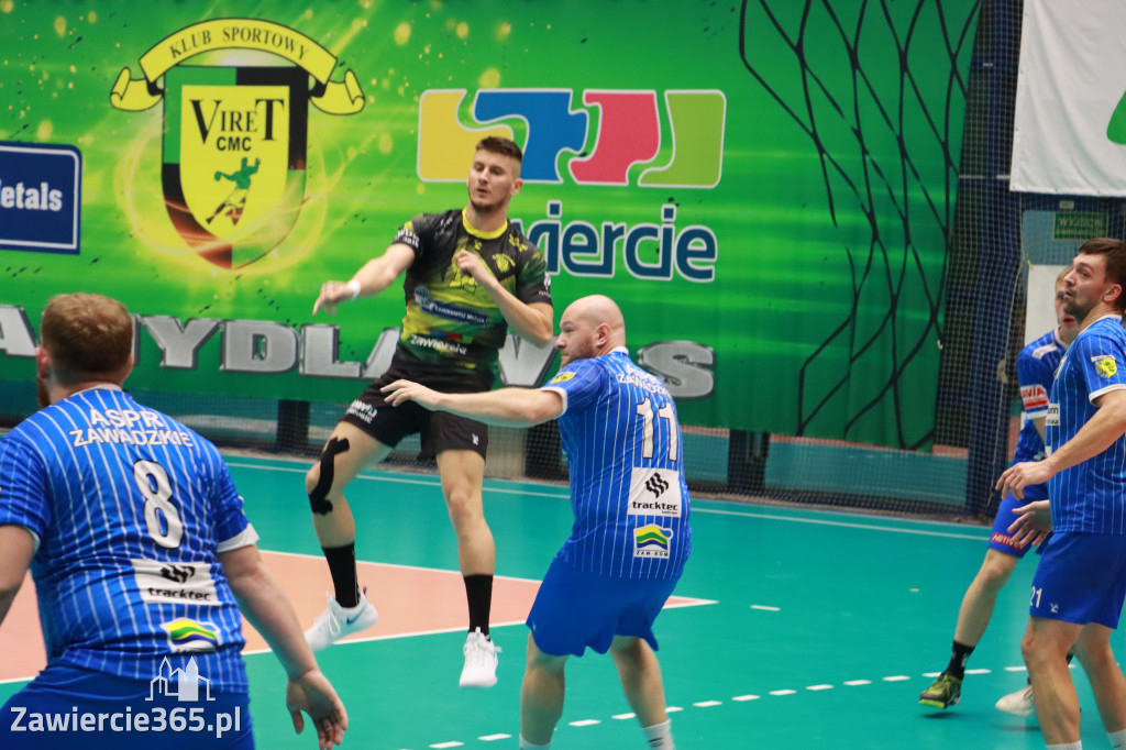 W piątej kolejce pierwszoligowych rozgrywek wygrywamy z ASPR Zawadzkie 38-28