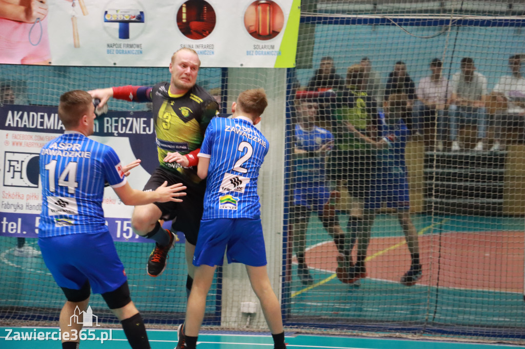 W piątej kolejce pierwszoligowych rozgrywek wygrywamy z ASPR Zawadzkie 38-28