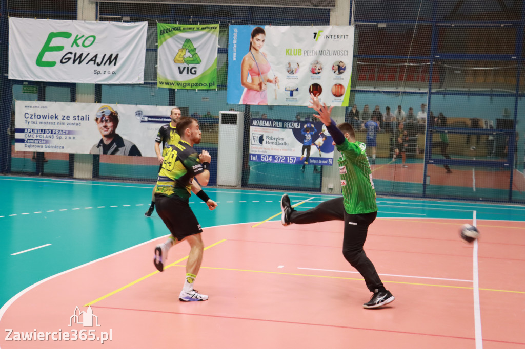 W piątej kolejce pierwszoligowych rozgrywek wygrywamy z ASPR Zawadzkie 38-28