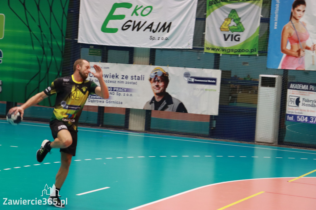 W piątej kolejce pierwszoligowych rozgrywek wygrywamy z ASPR Zawadzkie 38-28