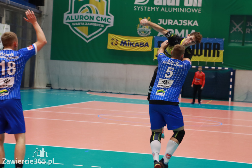 W piątej kolejce pierwszoligowych rozgrywek wygrywamy z ASPR Zawadzkie 38-28