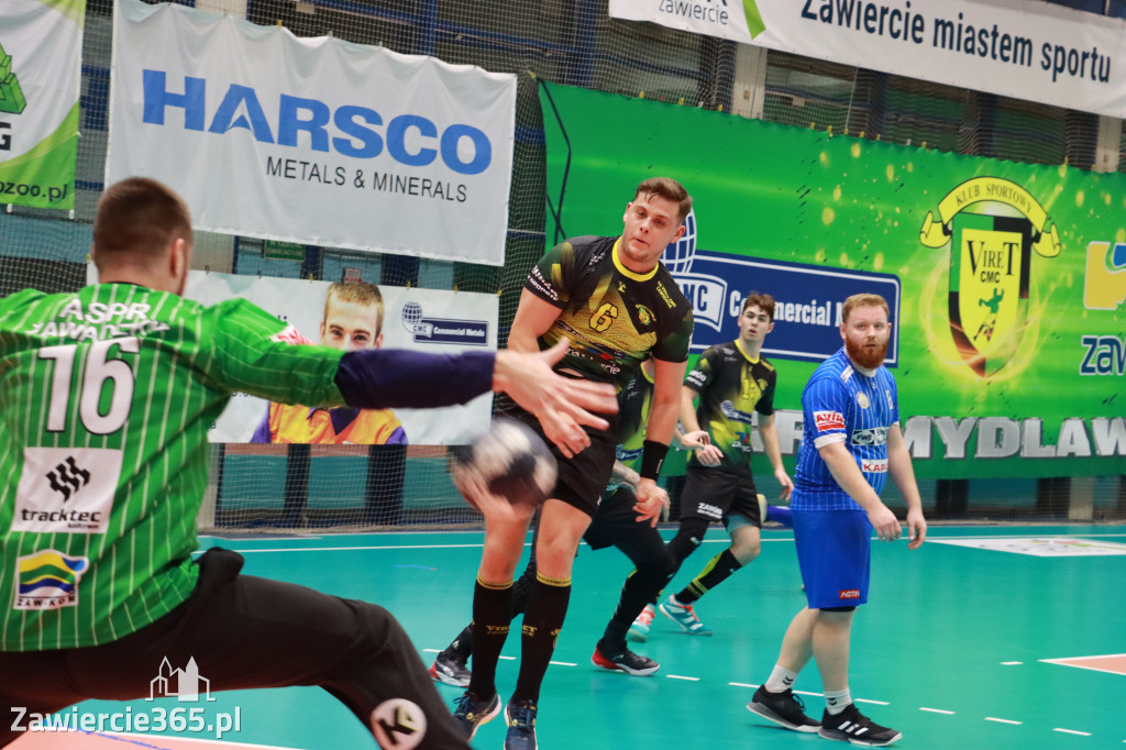 W piątej kolejce pierwszoligowych rozgrywek wygrywamy z ASPR Zawadzkie 38-28
