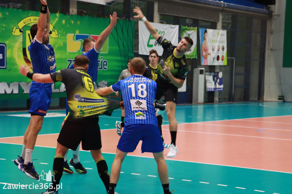W piątej kolejce pierwszoligowych rozgrywek wygrywamy z ASPR Zawadzkie 38-28