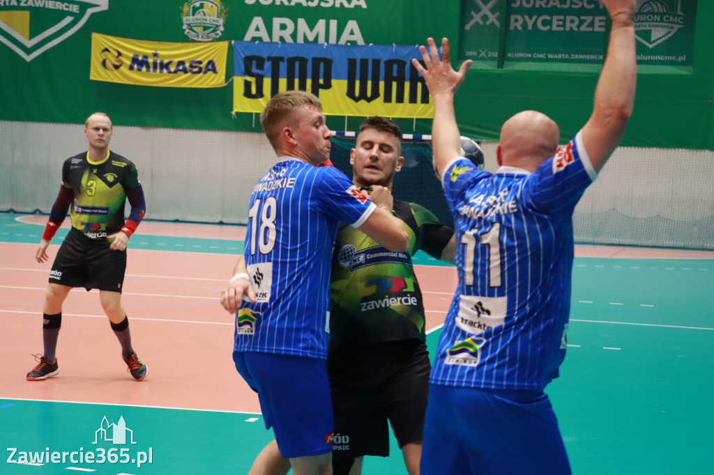 W piątej kolejce pierwszoligowych rozgrywek wygrywamy z ASPR Zawadzkie 38-28