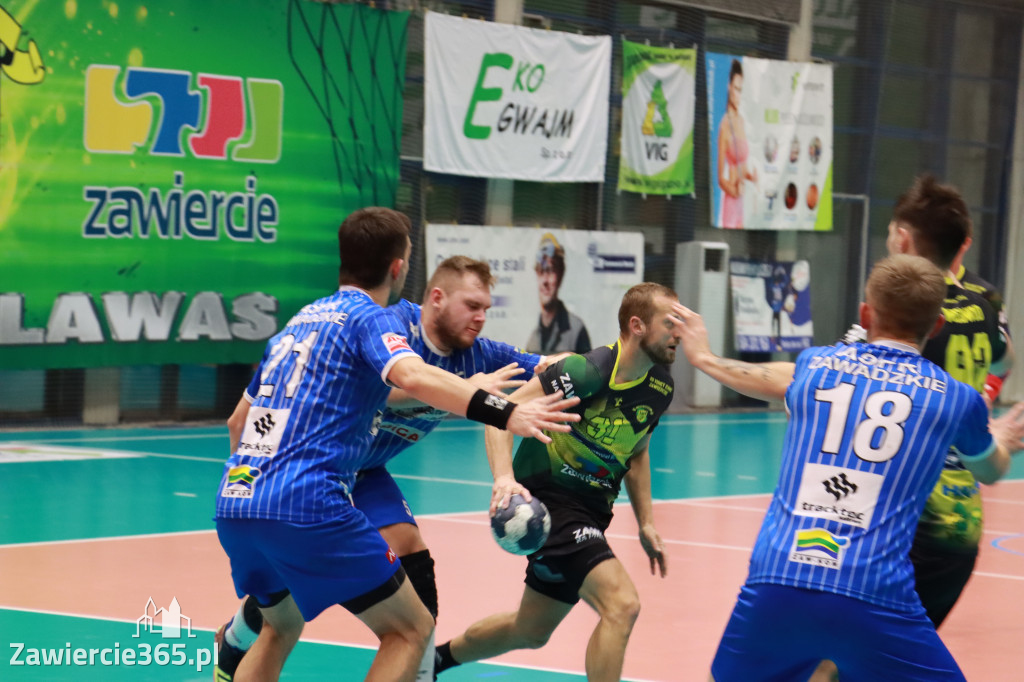 W piątej kolejce pierwszoligowych rozgrywek wygrywamy z ASPR Zawadzkie 38-28