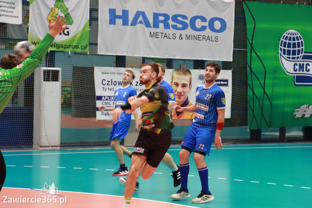 W piątej kolejce pierwszoligowych rozgrywek wygrywamy z ASPR Zawadzkie 38-28