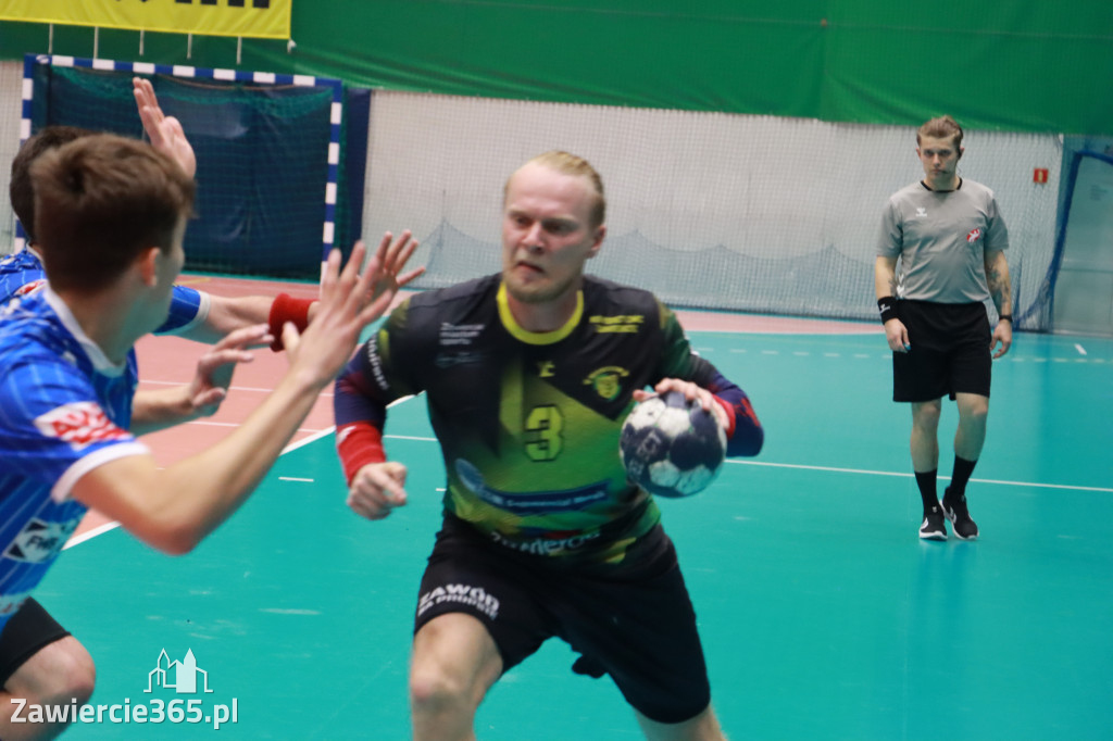 W piątej kolejce pierwszoligowych rozgrywek wygrywamy z ASPR Zawadzkie 38-28