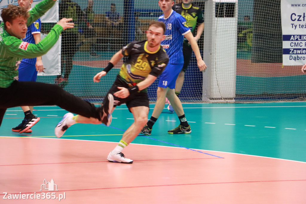 W piątej kolejce pierwszoligowych rozgrywek wygrywamy z ASPR Zawadzkie 38-28