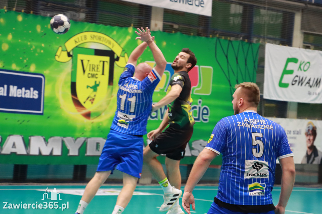 W piątej kolejce pierwszoligowych rozgrywek wygrywamy z ASPR Zawadzkie 38-28