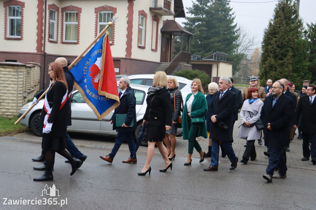 Fotorelacja - Poświęcenie Standaru Sp1 w Porębie