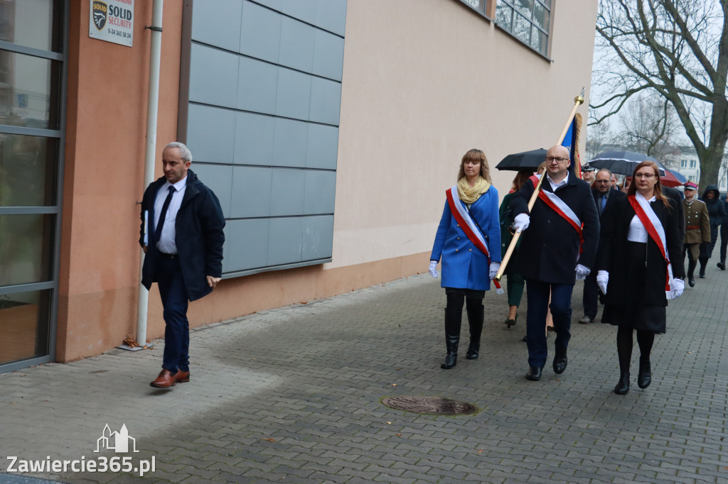 Fotorelacja - Poświęcenie Standaru Sp1 w Porębie