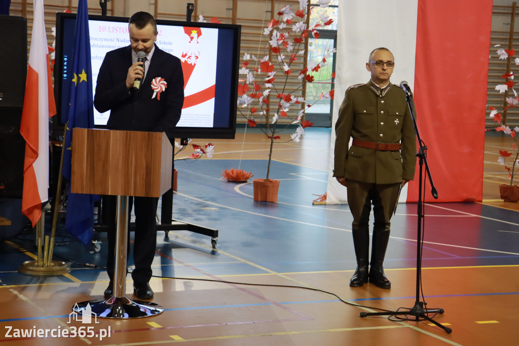 FOTORELACJA - Uroczystość Nadania Sztandaru Sp1 Poręba