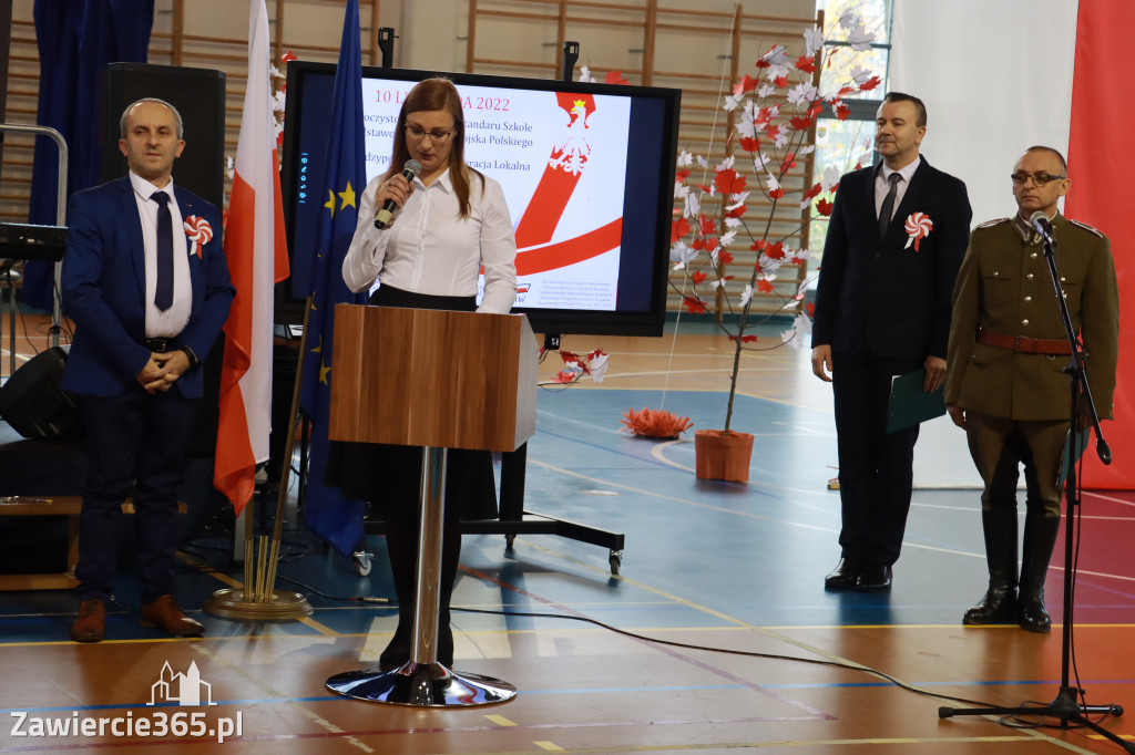 FOTORELACJA - Uroczystość Nadania Sztandaru Sp1 Poręba