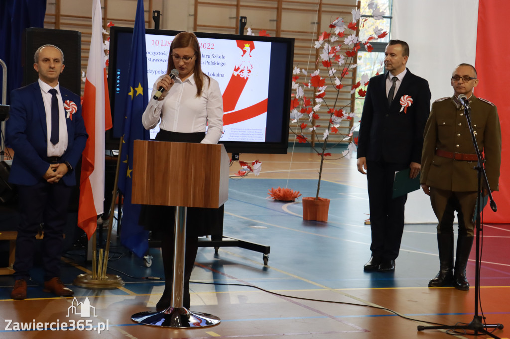 FOTORELACJA - Uroczystość Nadania Sztandaru Sp1 Poręba