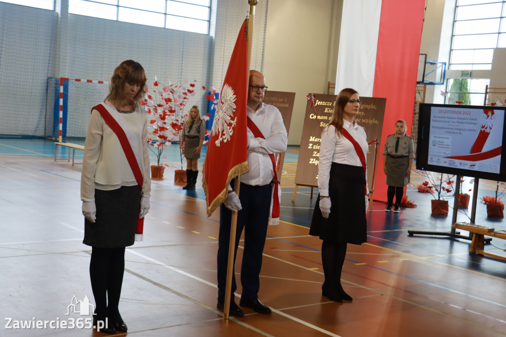 FOTORELACJA - Uroczystość Nadania Sztandaru Sp1 Poręba