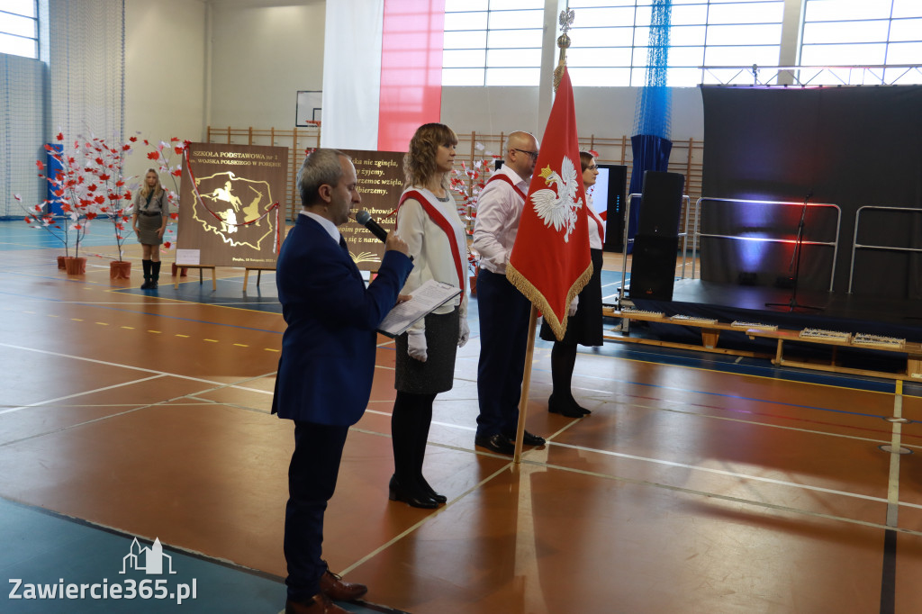 FOTORELACJA - Uroczystość Nadania Sztandaru Sp1 Poręba