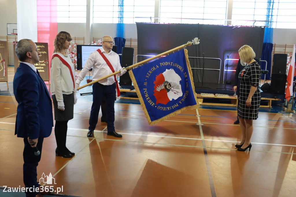 FOTORELACJA - Uroczystość Nadania Sztandaru Sp1 Poręba
