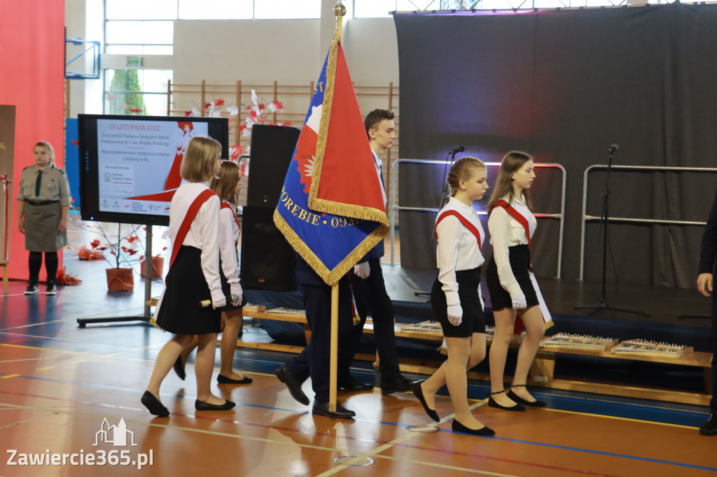 FOTORELACJA - Uroczystość Nadania Sztandaru Sp1 Poręba