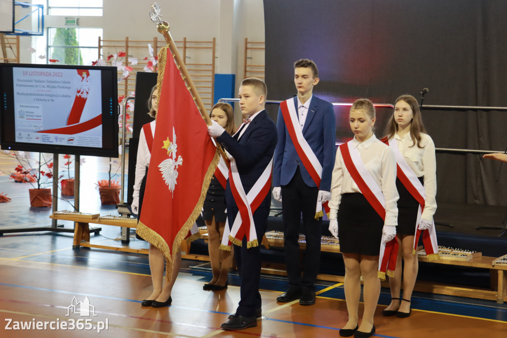 FOTORELACJA - Uroczystość Nadania Sztandaru Sp1 Poręba