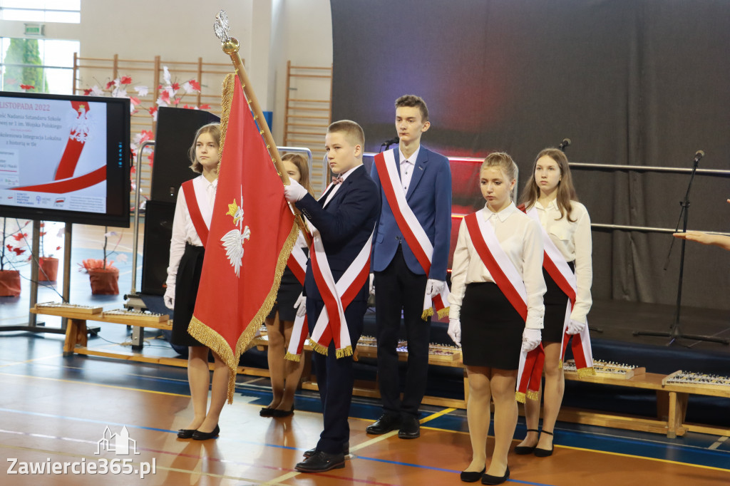 FOTORELACJA - Uroczystość Nadania Sztandaru Sp1 Poręba