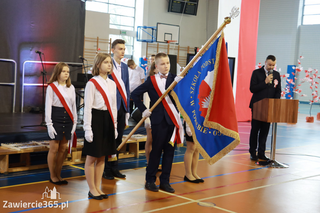 FOTORELACJA - Uroczystość Nadania Sztandaru Sp1 Poręba