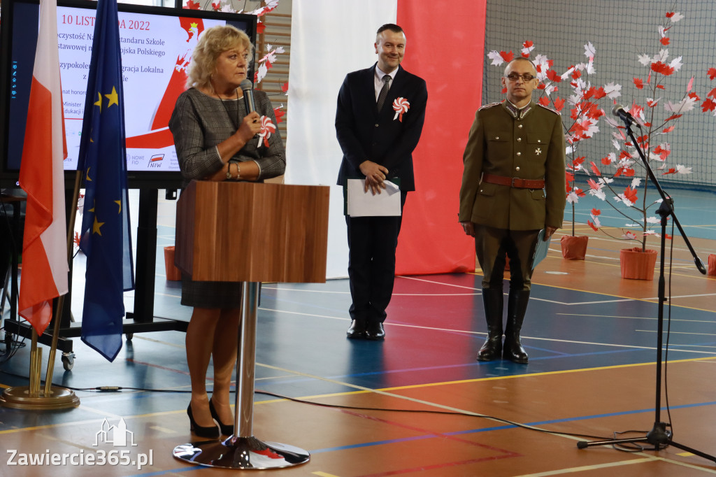 FOTORELACJA - Uroczystość Nadania Sztandaru Sp1 Poręba