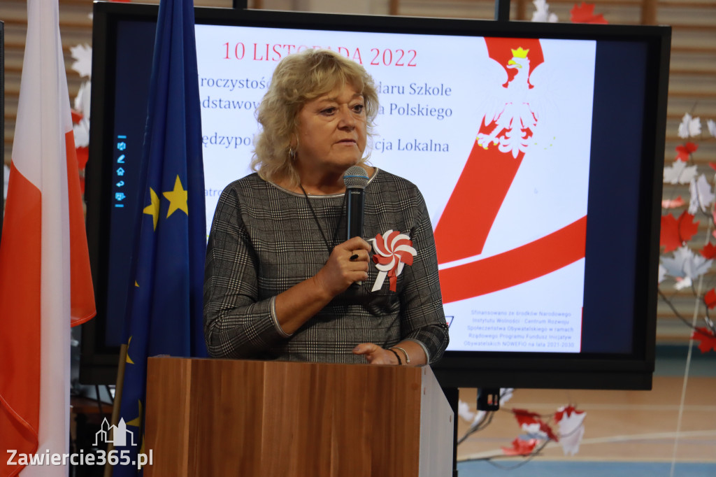 FOTORELACJA - Uroczystość Nadania Sztandaru Sp1 Poręba