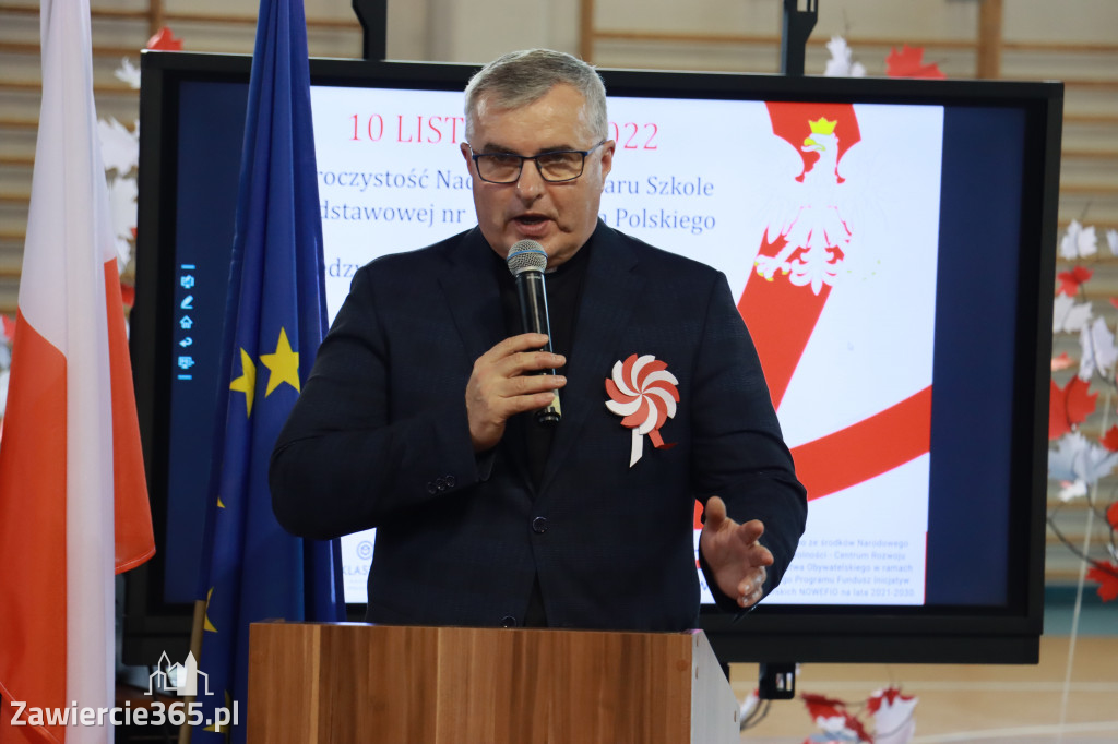 FOTORELACJA - Uroczystość Nadania Sztandaru Sp1 Poręba