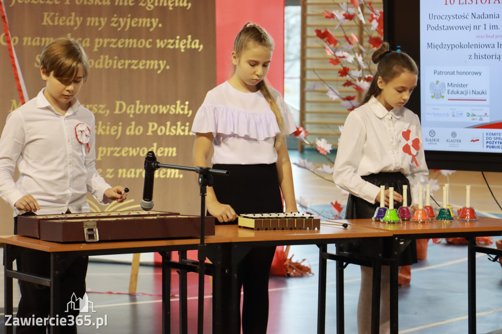 FOTORELACJA - Uroczystość Nadania Sztandaru Sp1 Poręba