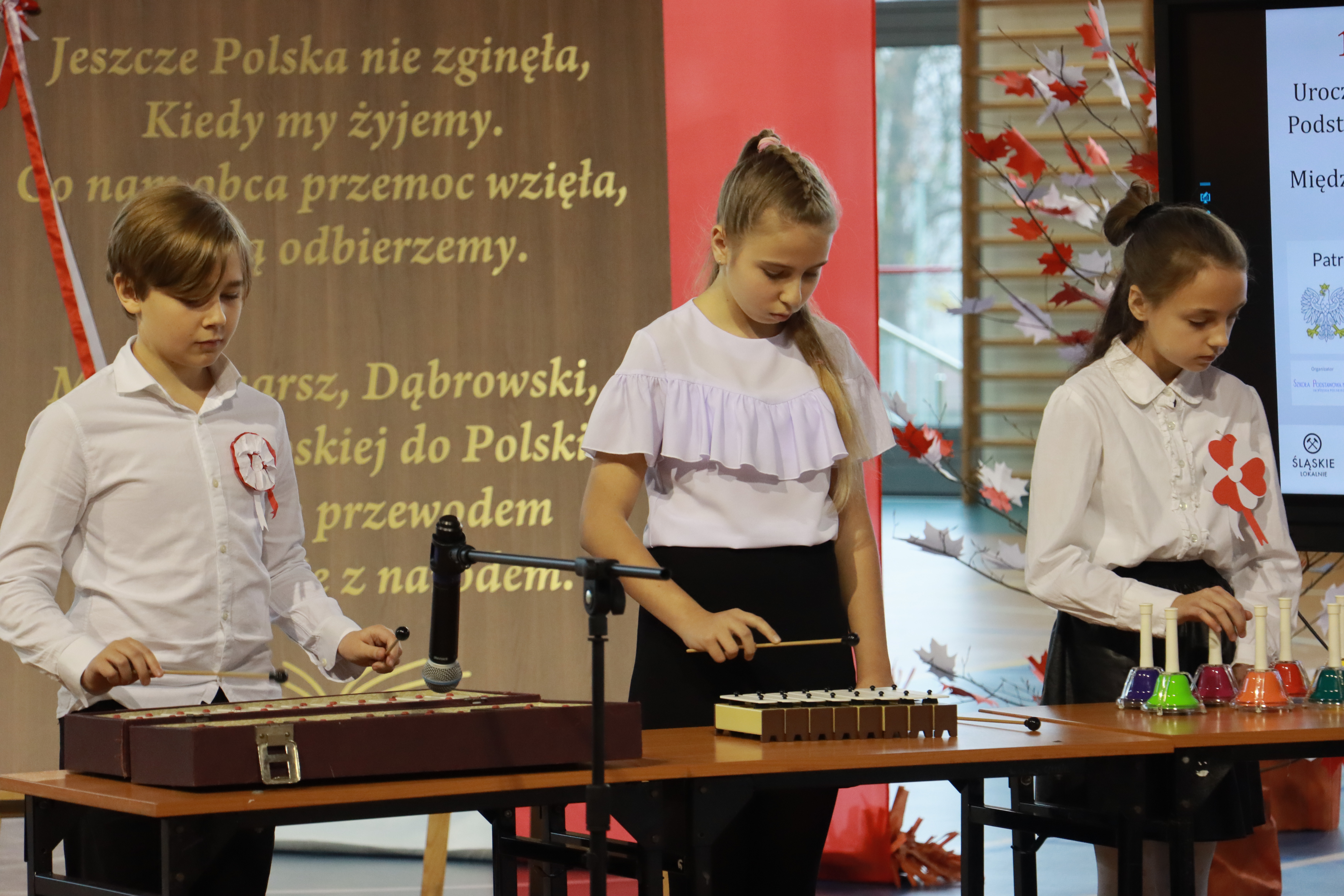 FOTORELACJA - Uroczystość Nadania Sztandaru Sp1 Poręba