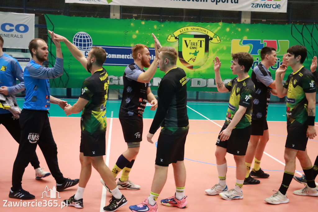 KS Viret CMC Zawiercie Przegrywamy z KSSPR Końskie 25:27 (13:13)