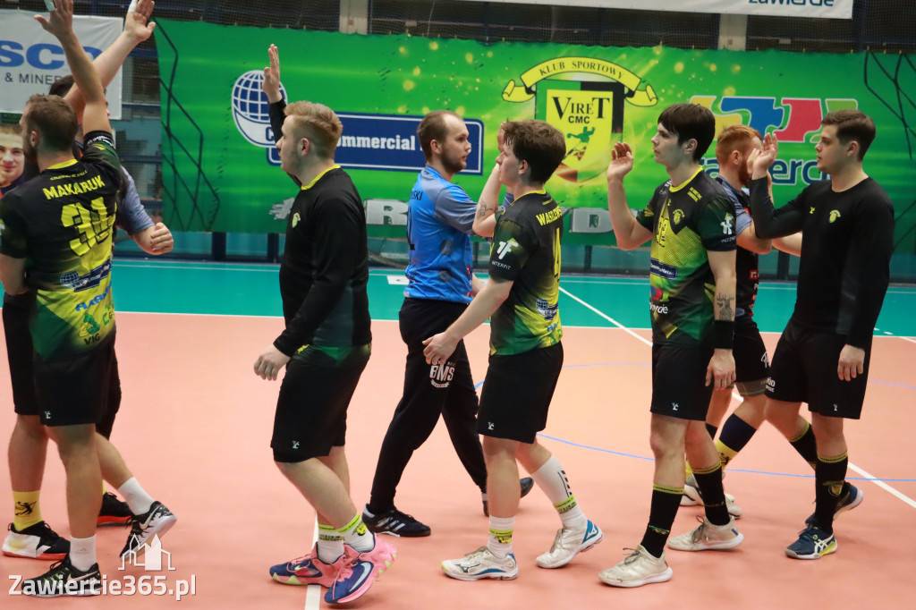 KS Viret CMC Zawiercie Przegrywamy z KSSPR Końskie 25:27 (13:13)