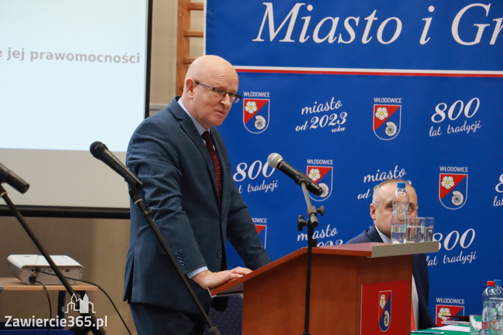 Fotorelacja Uroczysta Sesja Rady Miejskiej Włodowice